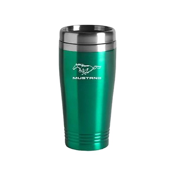 Autogold® - Mustang™ 16 fl. oz. Green Stainless Steel Tumbler