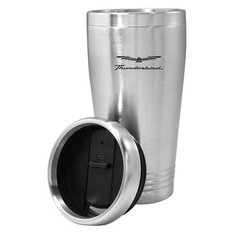 Autogold® - Thunderbird™ 16 fl. oz. Silver Stainless Steel Tumbler