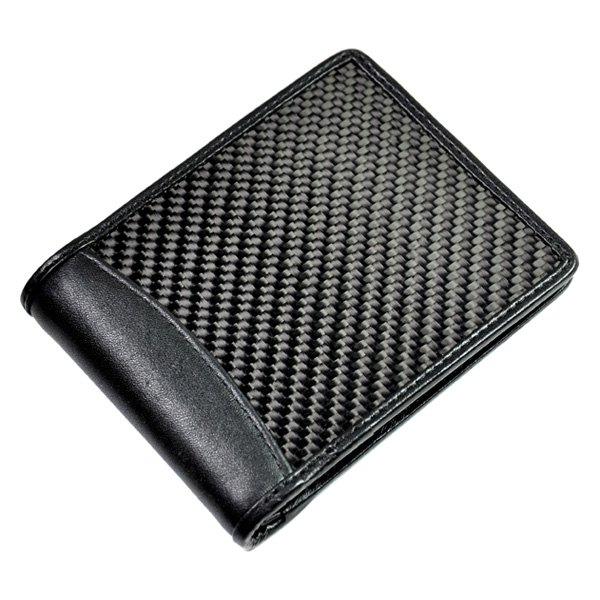 AutoTecknic® - Carbon Fiber Textured Bi-Fold Wallet