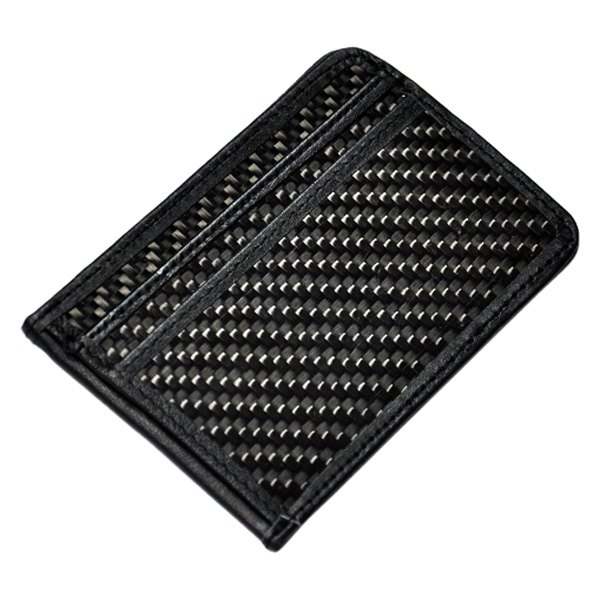 AutoTecknic® - Carbon Fiber Leather Bill Card Holder