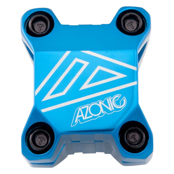Azonic® - Baretta II (Evo) 40 mm Blue Aluminum Stem for 31.8 mm Bars