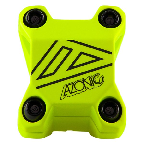 Azonic® - Baretta II (Evo) 40 mm Neon Yellow Aluminum Stem for 31.8 mm Bars