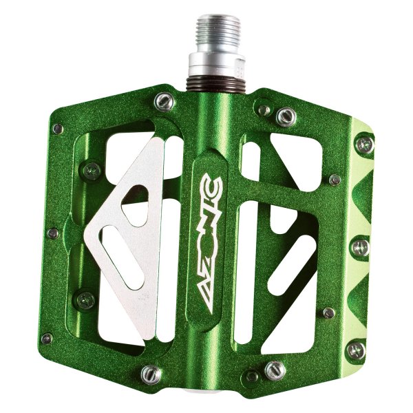 Azonic® - 420 Green Platform Pedals