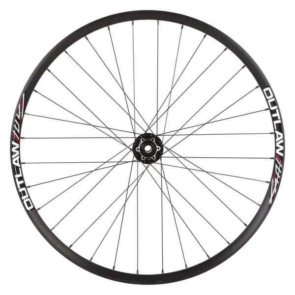Azonic® - Outlaw 27.5" Black Aluminum Wheel Set