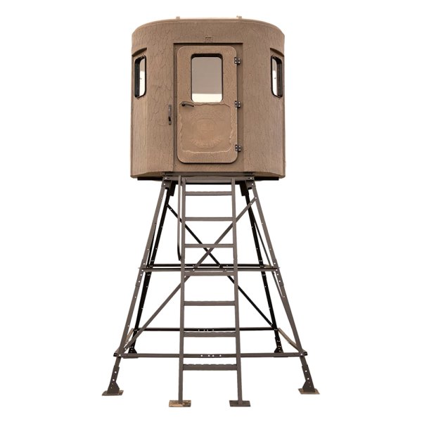 Banks Outdoors® - The Stump 2 6.5' L x 4' W Weathered Wood Hunting Blind