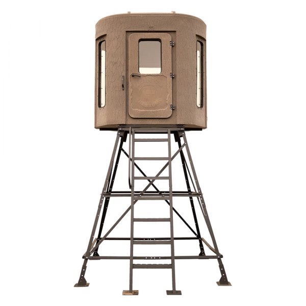 Banks Outdoors® - The Stump 2 Vision Series 6.5' L x 4' W Weathered Wood Hunting Blind