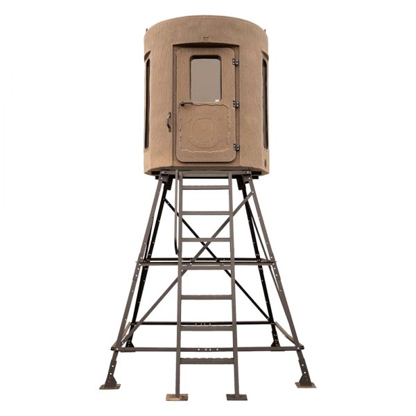 Banks Outdoors® - The Stump 3 Vision Series 64" x 80" Weathered Wood Hunting Blind