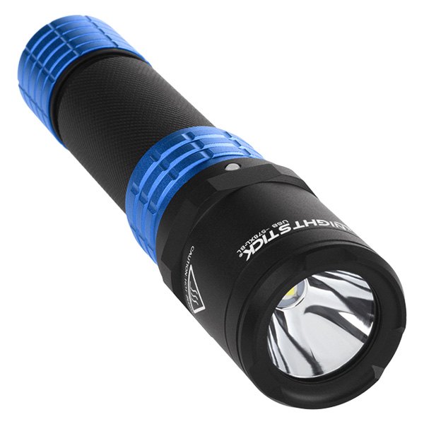 Bayco® - Nightstick™ Dual-Light™ Blue USB Tactical Flashlight 