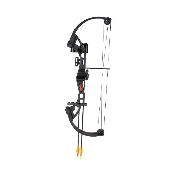 Bear Archery® - Brave™ 25 lb Black Youth Right-Handed Compound Bow Kit