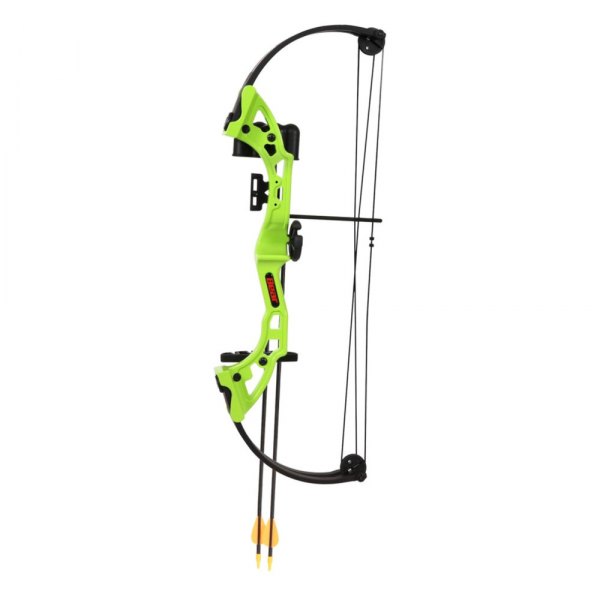 Bear Archery® - Brave™ 25 lb Green Youth Right-Handed Compound Bow Kit