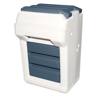 Bergan Stack-N-Stor 65 Pet Food Storage Unit, Medium, Gray/Blue