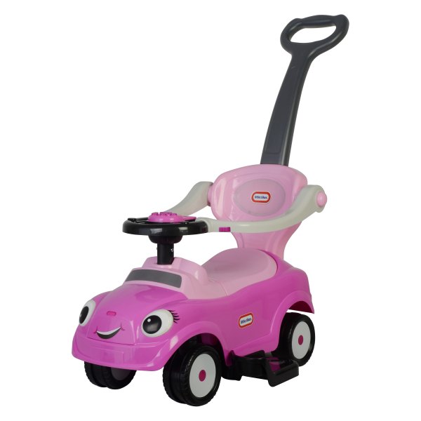 Best Ride On Cars® - 3-in-1 Little Tike Pink Push Car (1-3 Years)