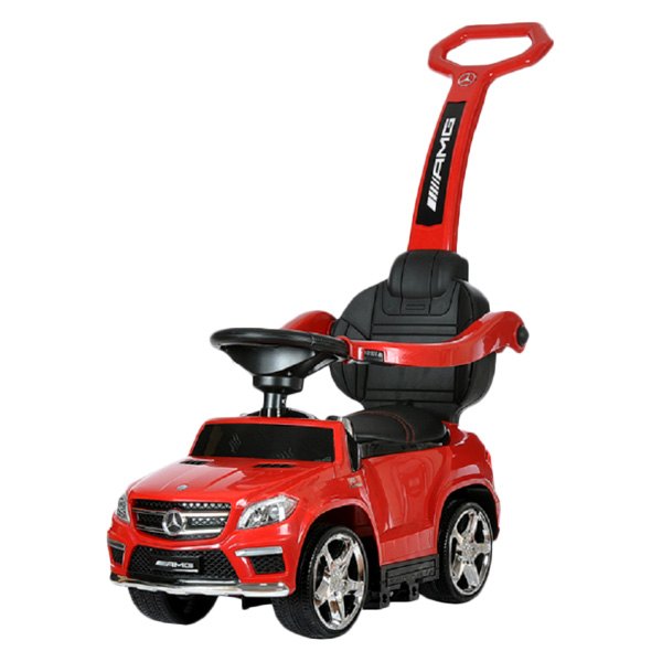 Best Ride On Cars® - 4-in-1 Mercedes Red Push Car (1-3 Years)