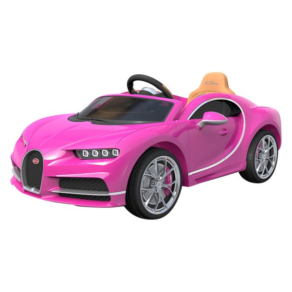 Best Ride On Cars® - Bugatti Chiron 12 V Pink Electric Car (2-5 Years)