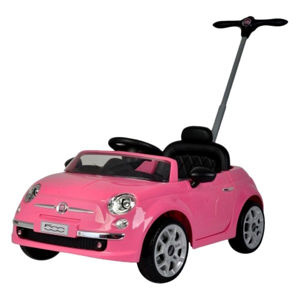 Fiat 500 Push Car Pink 1 