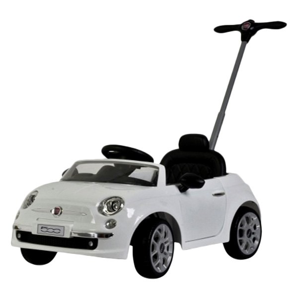 Best Ride On Cars® - Fiat White Push Car (1-3 Years)