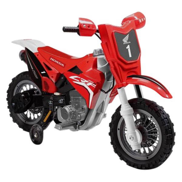 Best Ride On Cars® - Honda CRF250R 6 V Red Electric Dirt Bike (2-5 Years)