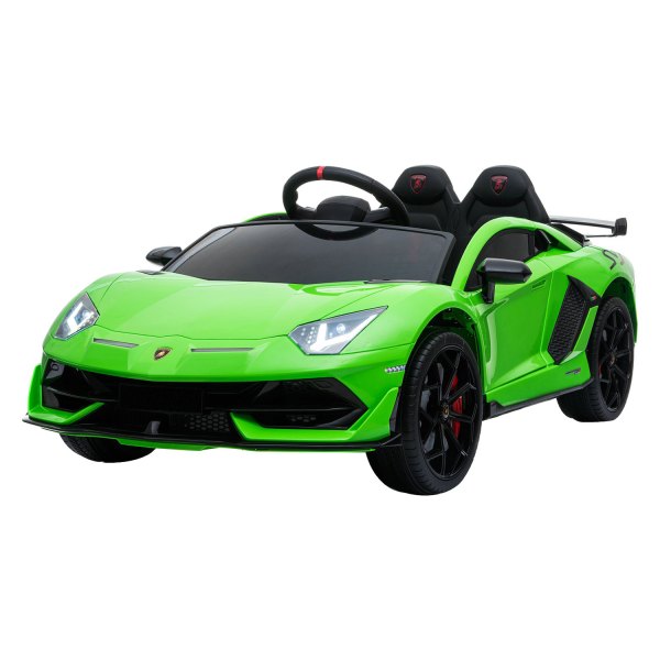Best Ride On Cars® - Lamborghini SVJ 12 V Green Electric Car (2-5 Years)