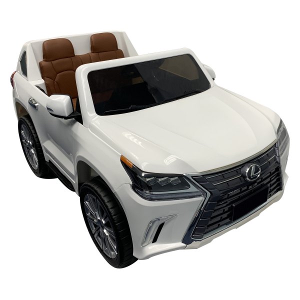Best Ride On Cars® - Lexus LX-570 White Electric Car (2-5 Years)