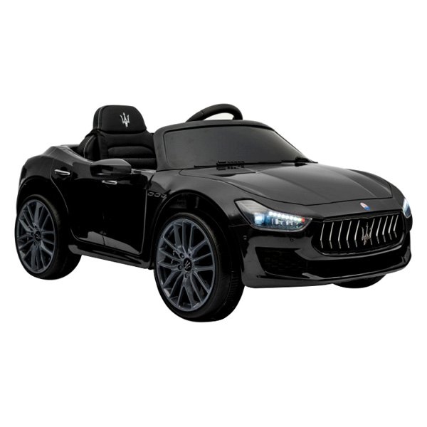Best Ride On Cars® - Maserati Ghibli 12 V Black Electric Car (2-5 Years)