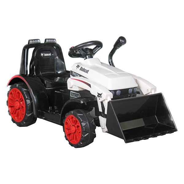 Best Ride On Cars® - Bobcat Construction 6 V White Electric Tractor (2-5 Years)