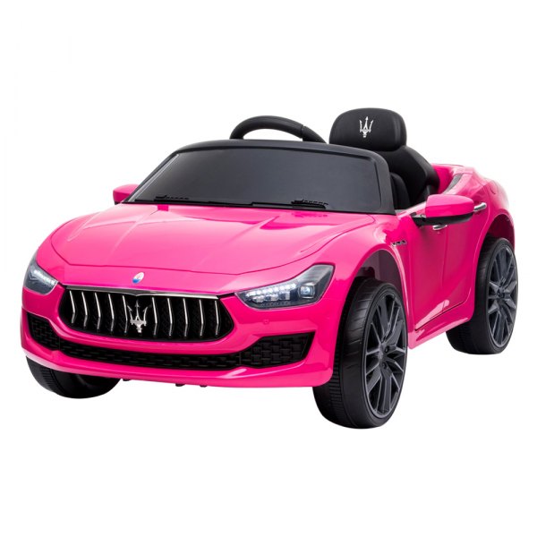 Best Ride On Cars® - Maserati Ghibli 12 V Pink Electric Car (2-5 Years)