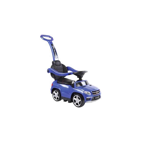 Best Ride On Cars® - 4-in-1 Mercedes Blue Push Car (1-3 Years)