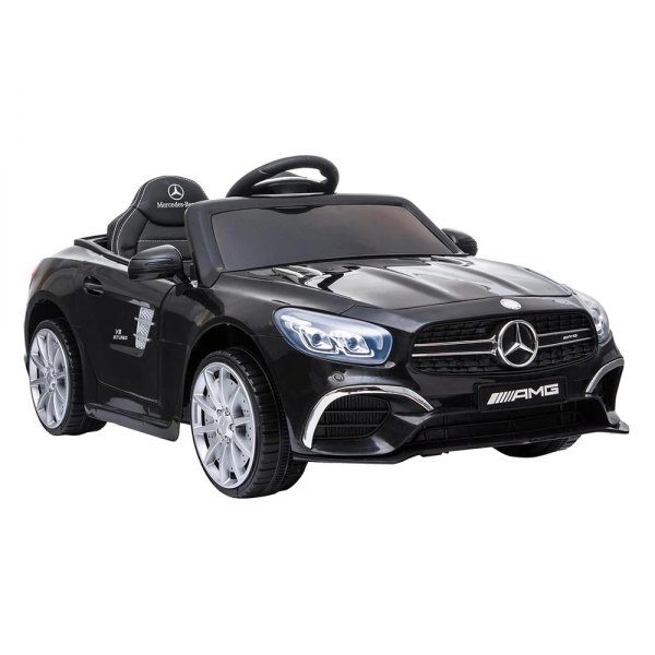 Best Ride On Cars® - Mercedes SL63 12 V Black Electric Car (2-5 Years)