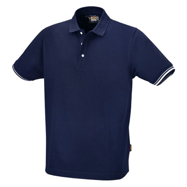 Beta Tools® - Men's Three-Button Large Blue Polo Shirt