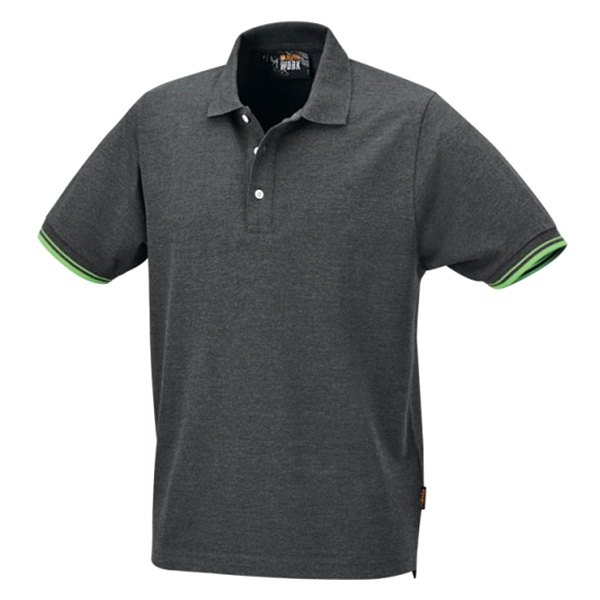 Beta Tools® - Men's Three-Button XX-Large Gray Polo Shirt