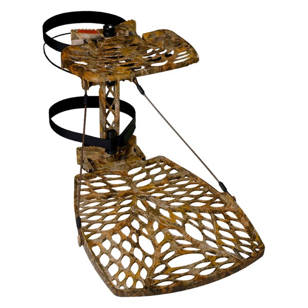 big dog hang on tree stand