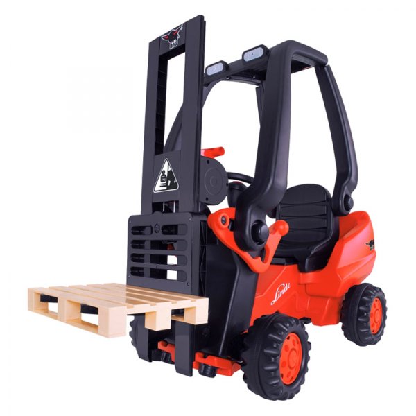 Big Toys® - Big™ Linde Red Pedal Forklift (3+ Years)
