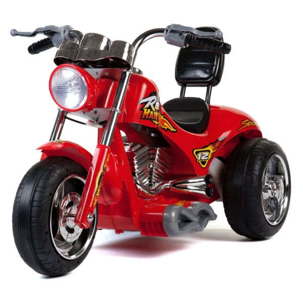 Big Toys® - Mini Moto™ Red Hawk 12 V 25 W Red Hawk Electric Motorcycle (3-6 Years)