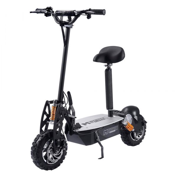 Big Toys® - MotoTec™ 48 V 2000 W Black Seated Electric Scooter