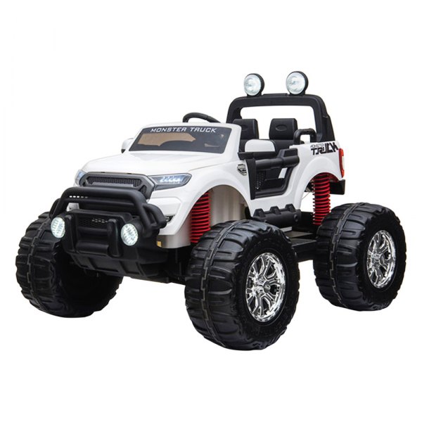 Big Toys® - MotoTec™ Monster Truck 12 V White Electric UTV (3-5 Years)