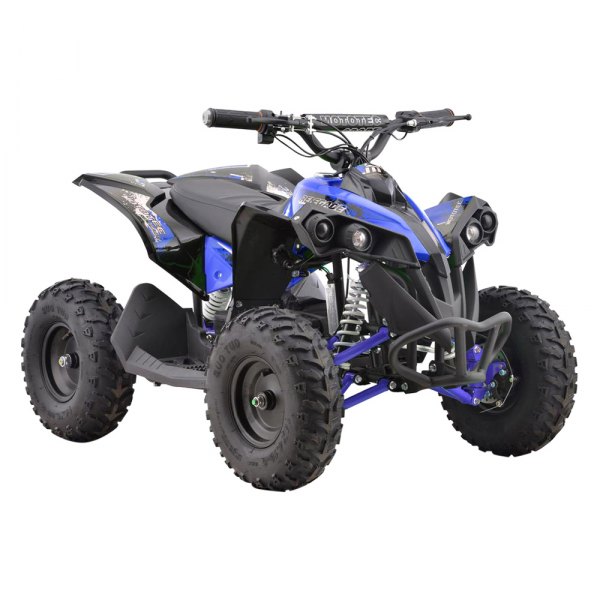 Big Toys® - MotoTec™ 36 V 500 W Blue Renegade Shaft Drive Electric ATV (8+ Years)