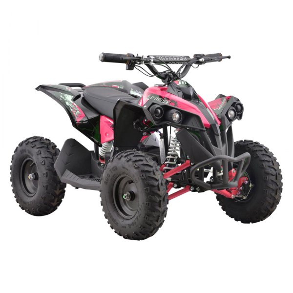 Big Toys® - MotoTec™ 36 V 500 W Pink Renegade Shaft Drive Electric ATV (8+ Years)