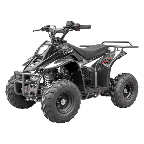 Big Toys® - MotoTec™ Rex 110cc 4-Stroke Black Kids Gas ATV
