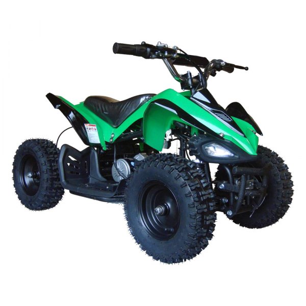 Big Toys® - MotoTec™ V2 24 V 350 W Green Mini Quad ATV (6+ Years)