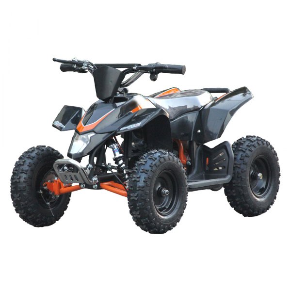 Big Toys® - MotoTec™ V3 24 V 350 W Black Mini Quad ATV (6+ Years)