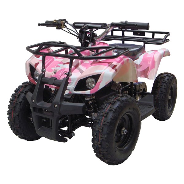 Big Toys® - MotoTec™ V4 24 V 350 W Pink Mini Quad ATV (6+ Years)