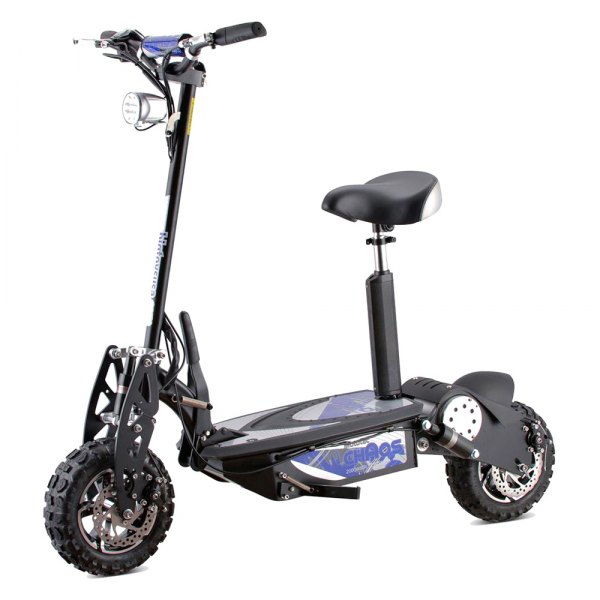 Big Toys® - MotoTec™ Chaos 60 V 2000 W Black Seated Electric Scooter