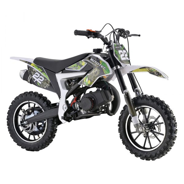 Big Toys® - Demon 50cc 2-Stroke Green Gas Dirt Bike (13+ Years)