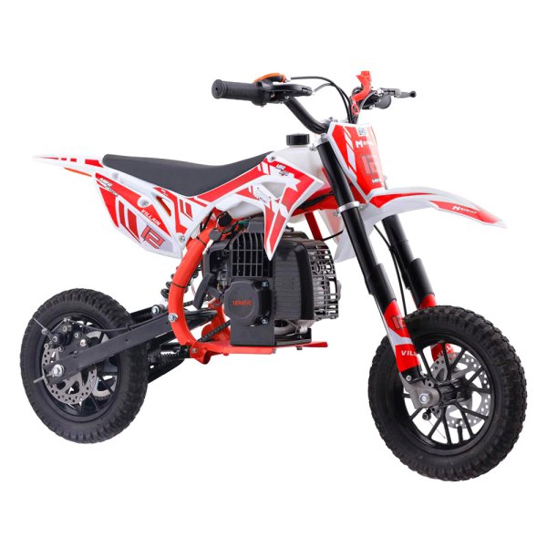 Big Toys® - MotoTec™ Villain 52cc 2-Stroke Red Kids Gas Dirt Bike
