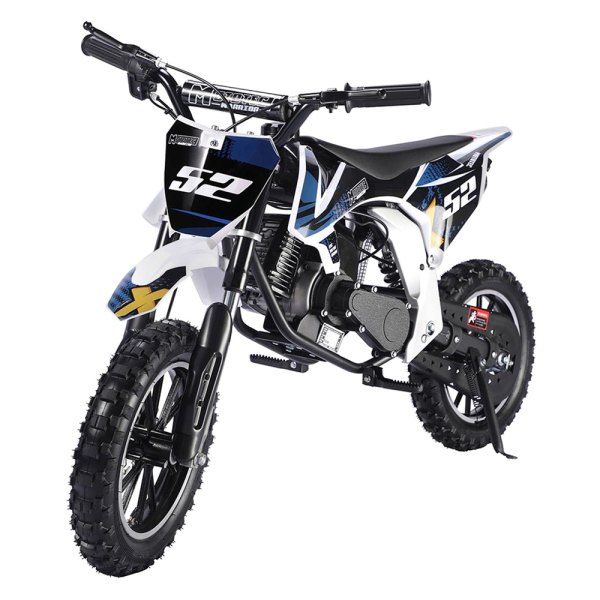 Big Toys® - MotoTec™ Warrior 52cc 2-Stroke Black Gas Dirt Bike (13+ Years)