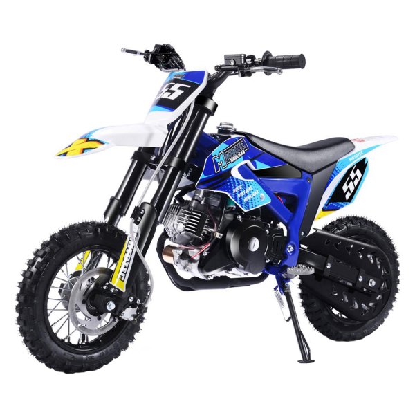 Big Toys® - MotoTec™ Hooligan 60cc 4-Stroke Blue Gas Dirt Bike (13+ Years)