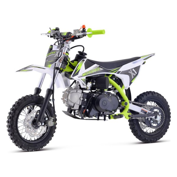 Big Toys® - MotoTec™ X1 110cc 4-Stroke Green Gas Dirt Bike (13+ Years)