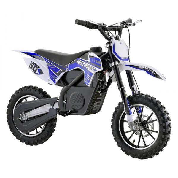 Big Toys® - MotoTec™ 24 V 500 W Blue Gazella Electric Dirt Bike (13+ Years)