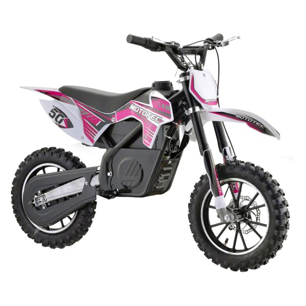 Big Toys® - MotoTec™ 24 V 500 W Purple Gazella Electric Dirt Bike (13+ Years)