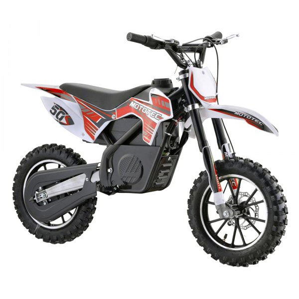 Big Toys® - MotoTec™ 24 V 500 W Red Gazella Electric Dirt Bike (13+ Years)